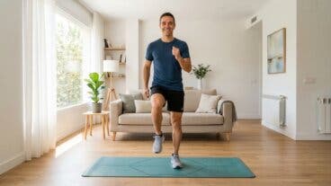 ¿Entrenar en casa sin hacer ruido? 5 ejercicios sin saltos ni movimientos bruscos