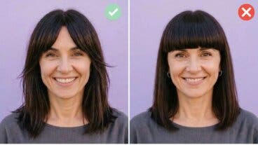 4 peinados que pueden hacer que una mujer se vea mayor