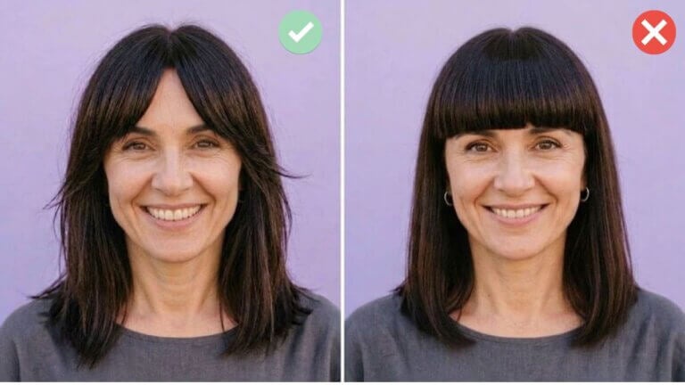 4 peinados que pueden hacer que una mujer se vea mayor