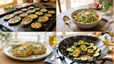 ¿Qué hacer con calabacín? 8 maneras de cocinarlo para todos los gustos