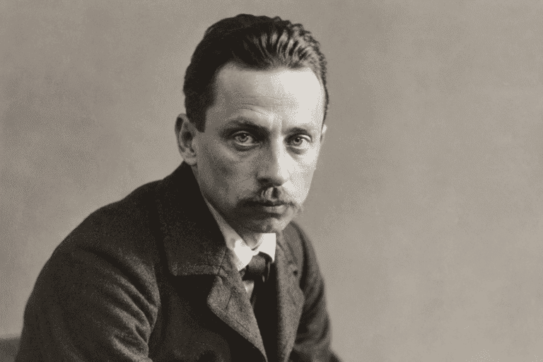 Rilke: "En la vida no hay clases para principiantes; enseguida exigen de uno lo más difícil"