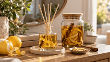 Para qué sirve mezclar aceite de oliva con cáscara de limón y canela: el secreto para refrescar tu hogar