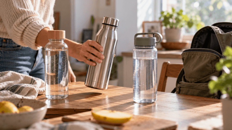 ¿Qué material es mejor para una botella de agua? Esto debes saber antes de elegir