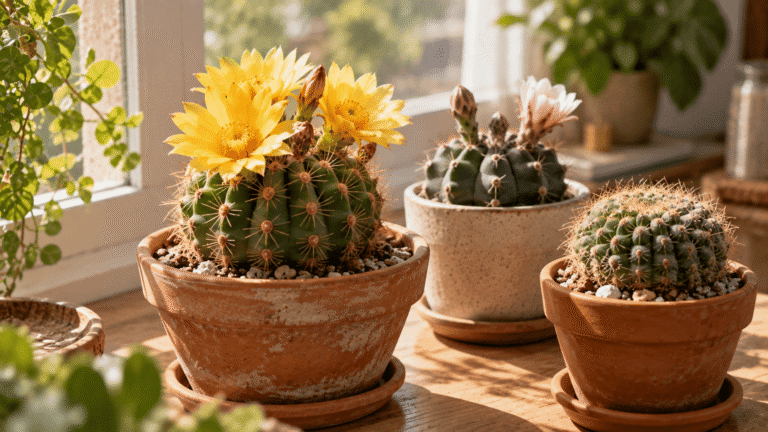 La mayoría de cactus da flores: las 5 especies más llamativas de bajo mantenimiento