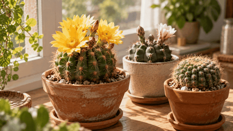 La mayoría de cactus da flores: las 5 especies más llamativas de bajo mantenimiento
