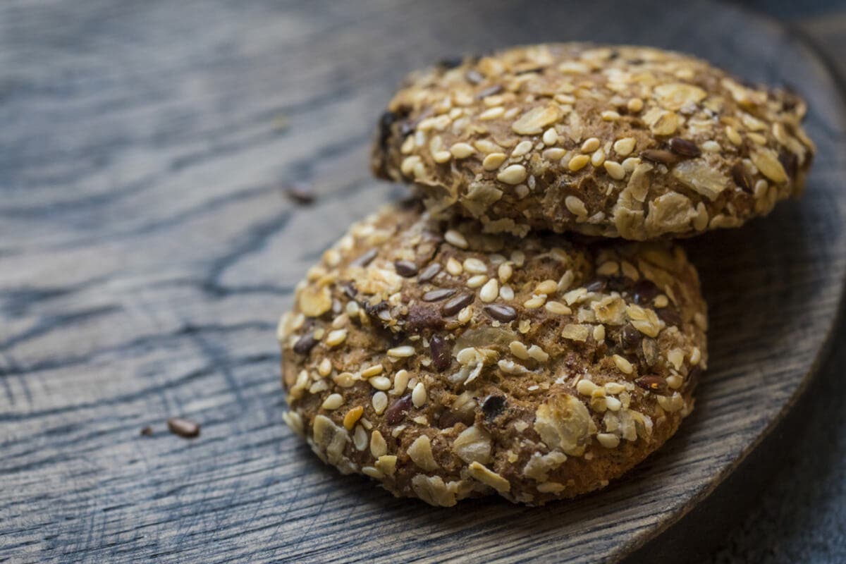Galletas con avena y semillas