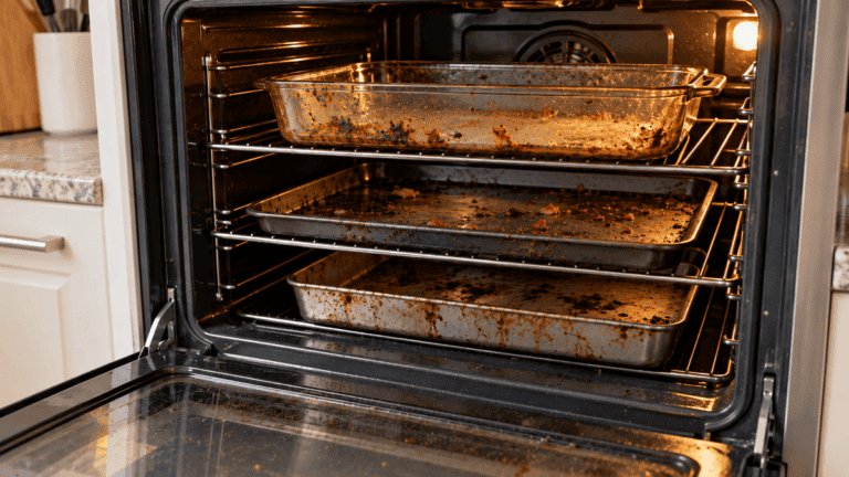 ¿Grasa pegada en las fuentes de horno? El método fácil para eliminarla sin refregar