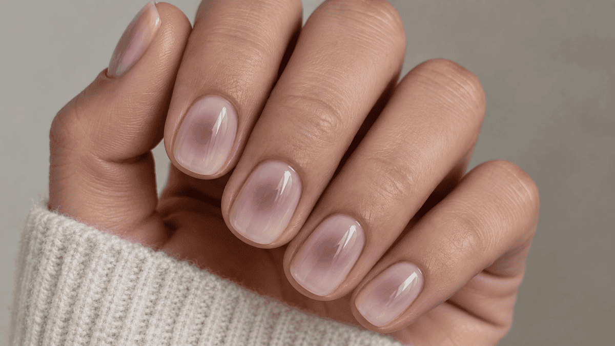 Manicura malva