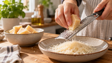 El chef Jordi Cruz recomienda este truco para rallar el queso en casa y que no quede apelmazad