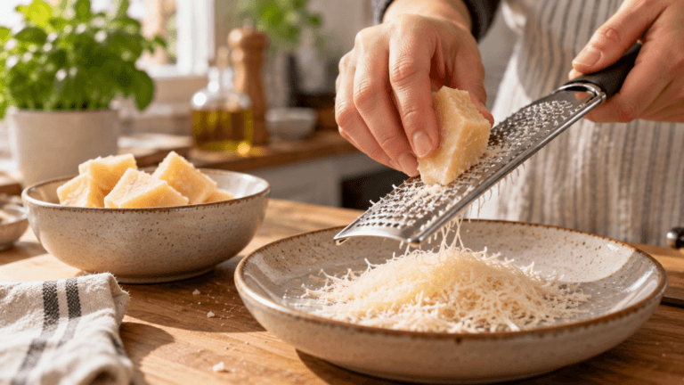 El chef Jordi Cruz recomienda este truco para rallar el queso en casa y que no quede apelmazad