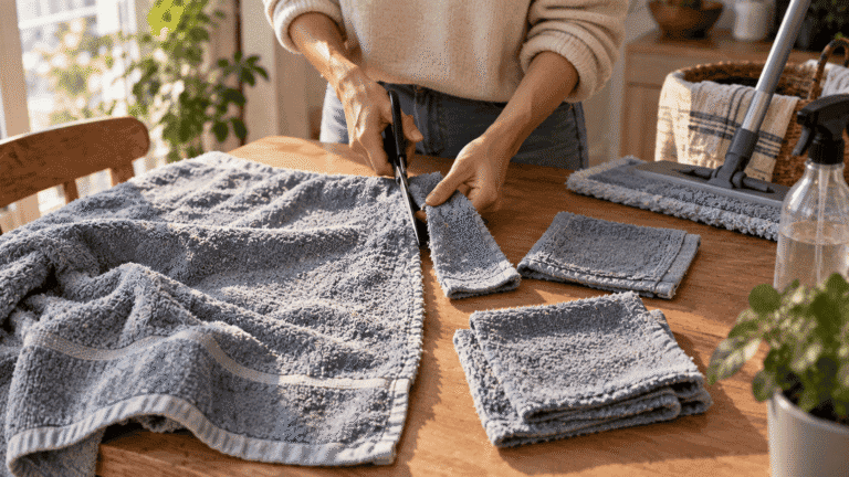 No tires las toallas viejas: 7 ideas para convertirlas en cosas útiles para la casa