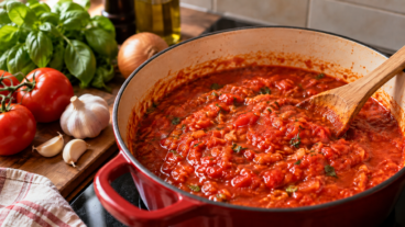 Cómo hacer una salsa de tomate casera con sabor a cocina profesional