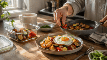 6 ideas para convertir las sobras de la cena en desayunos diferentes