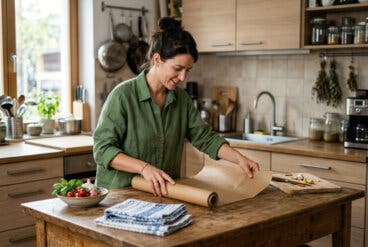 El papel de horno no es solo para cocinar: 6 usos en la cocina, el baño y los dormitorios
