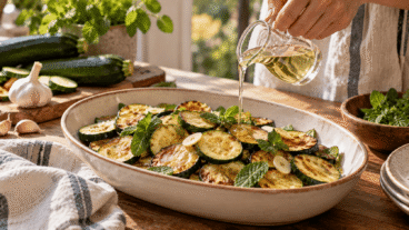 Zucchine alla scapece: la receta italiana para aprovechar los calabacines