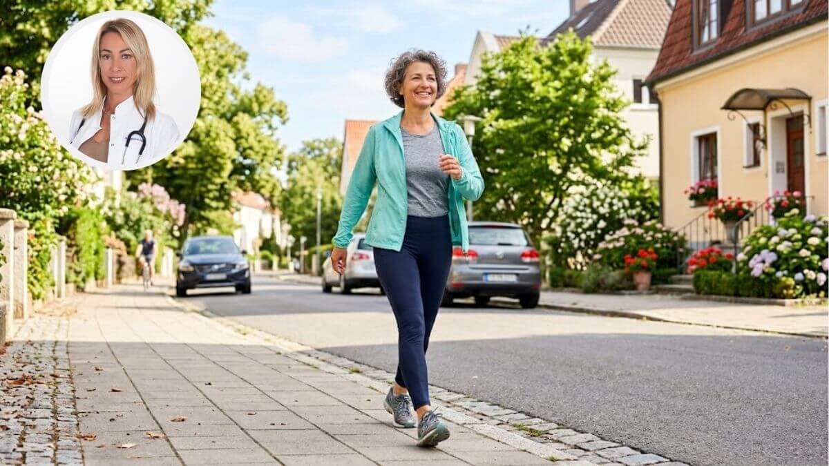 Caminar 10 minutos después de comer: el consejo de la oncóloga Estefanía Palacios