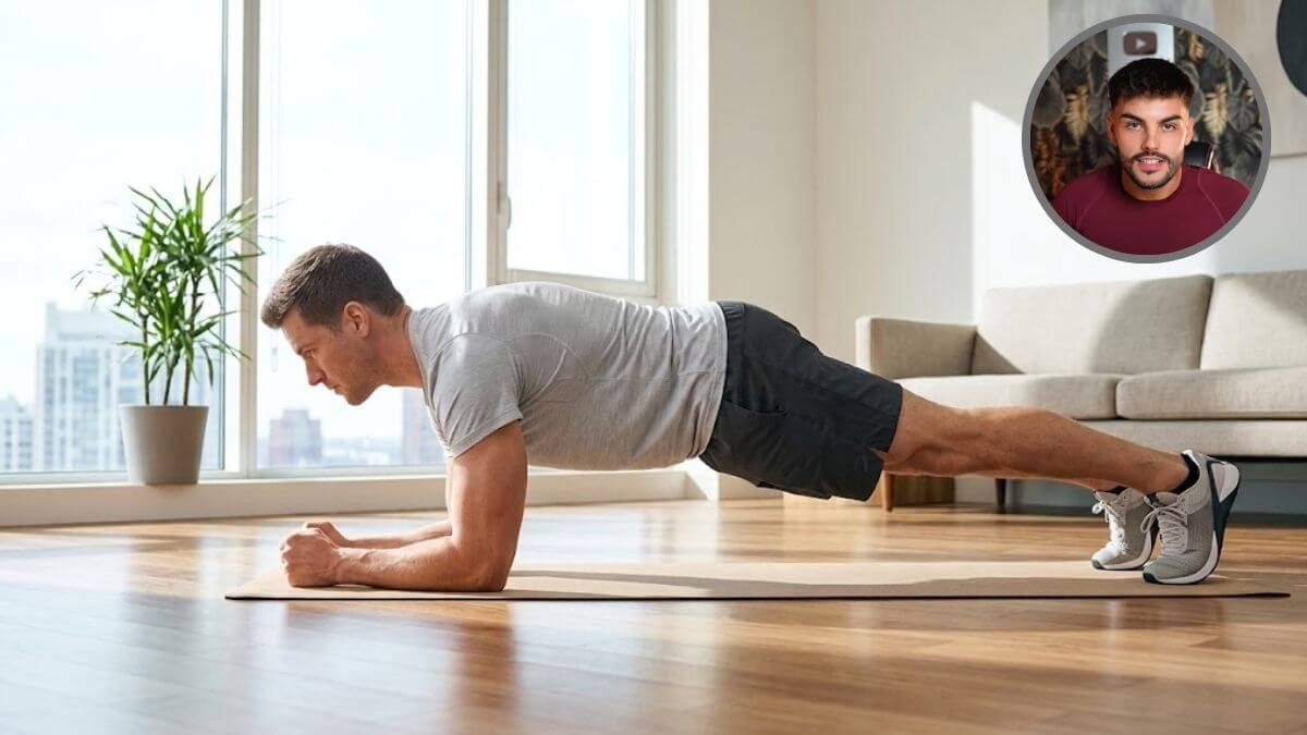 Si la plancha abdominal te resulta fácil, prueba esta modificación del entrenador Borja Yus