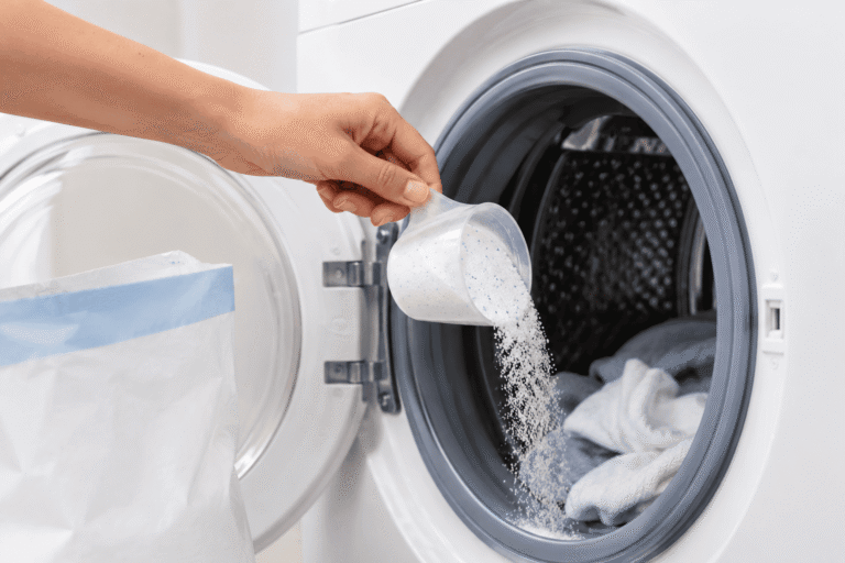 El producto que puedes añadir a la lavadora para eliminar la grasa de la ropa de trabajo