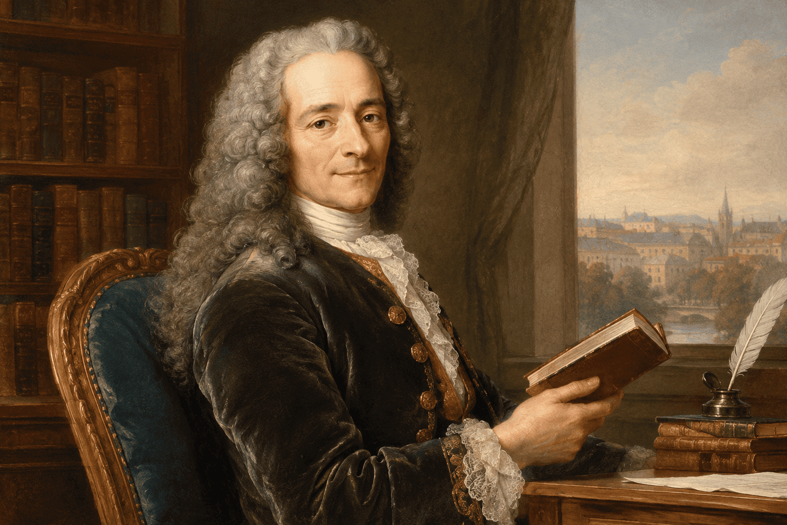 Voltaire: “Los ejemplos corrigen mucho mejor que las reprimendas”