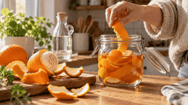 Dale otra vida a las cáscaras de naranja con estas 5 soluciones para la casa