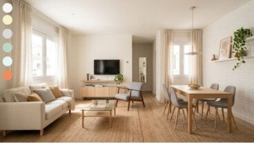 Con estos 6 colores de cortinas puedes conseguir un salón y comedor más armonioso