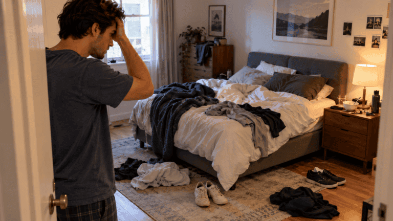 Hombres desordenados: 7 consejos para organizarte mejor