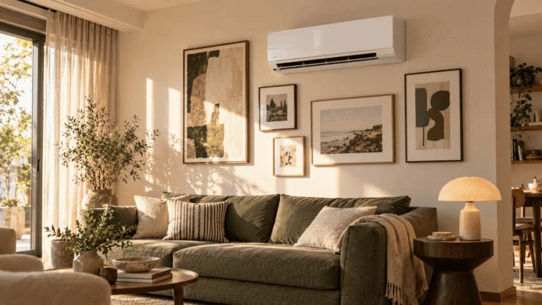 ¿No te gusta cómo queda el aire acondicionado? 7 ideas para integrarlo a la decoración
