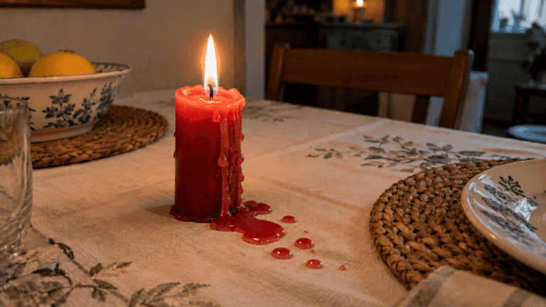 Mantel con cera de vela: 5 consejos para quitarla sin dañar la tela