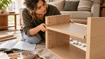 ¿Vas a montar un mueble por tu cuenta? 7 errores comunes que debes evitar