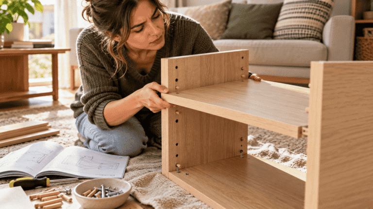 ¿Vas a montar un mueble por tu cuenta? 7 errores comunes que debes evitar