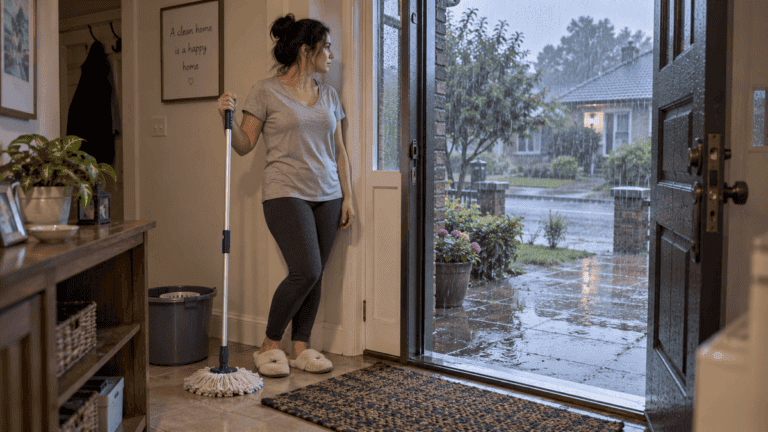 Si tienes que limpiar un día de lluvia, aplaza estas 5 tareas para cuando mejore el tiempo