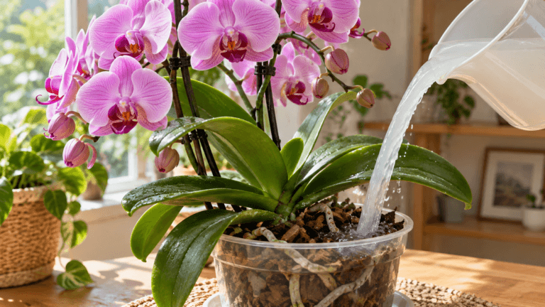 ¿Tu orquídea no florece? Los expertos recomiendan regar con agua de arroz para activar la vara floral